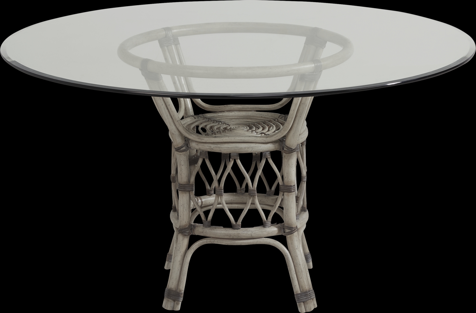 Cypress Cove Gray Round Dining Table - Thumbnail - Image 2