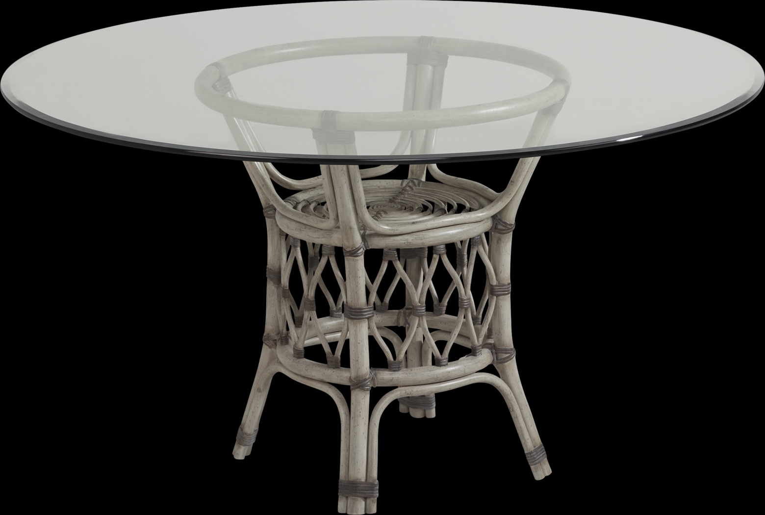Cypress Cove Gray Round Dining Table - Thumbnail - Image 1
