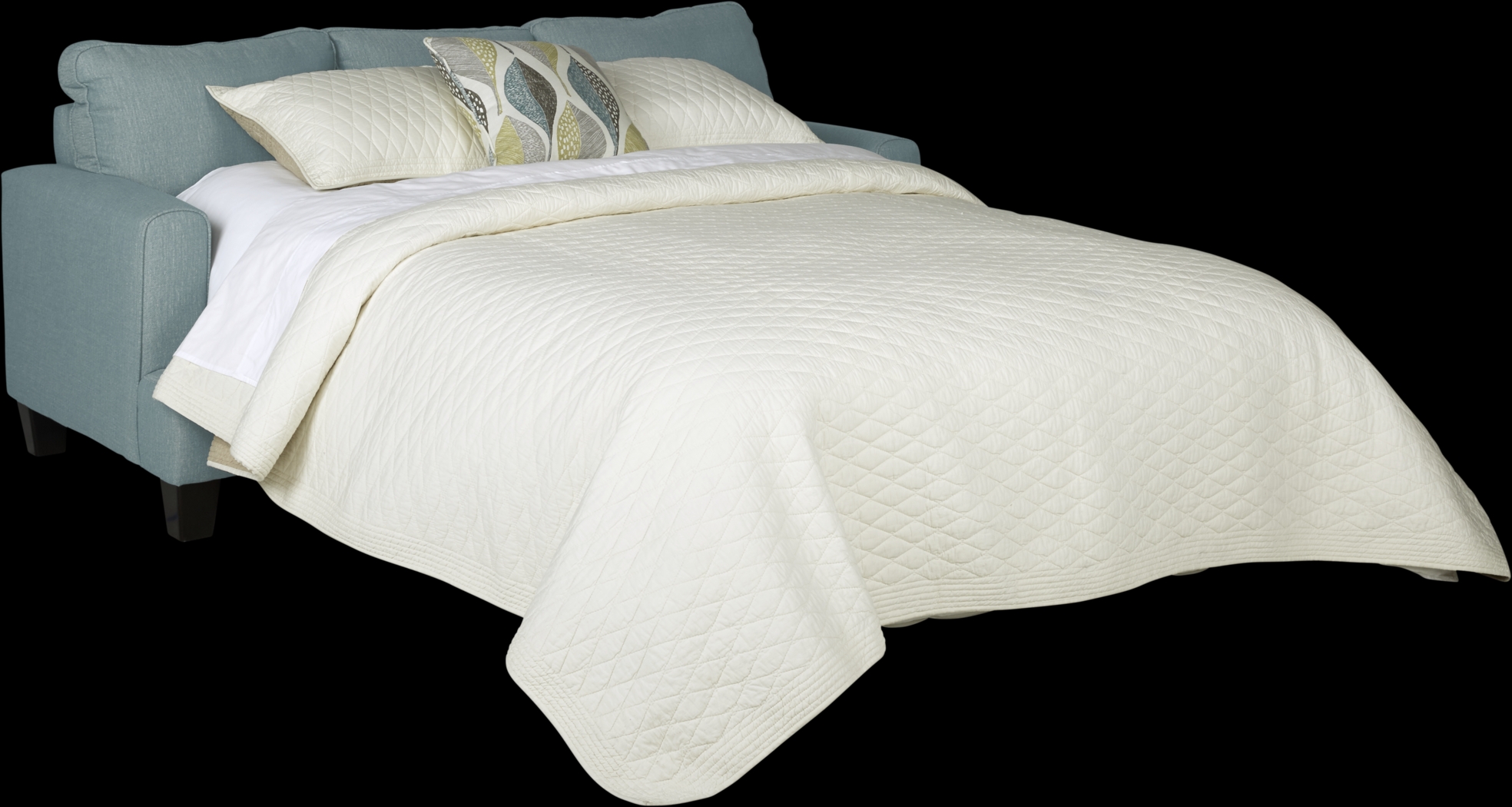 Cypress Gardens Blue Gel Foam Sleeper - Thumbnail - Image 2