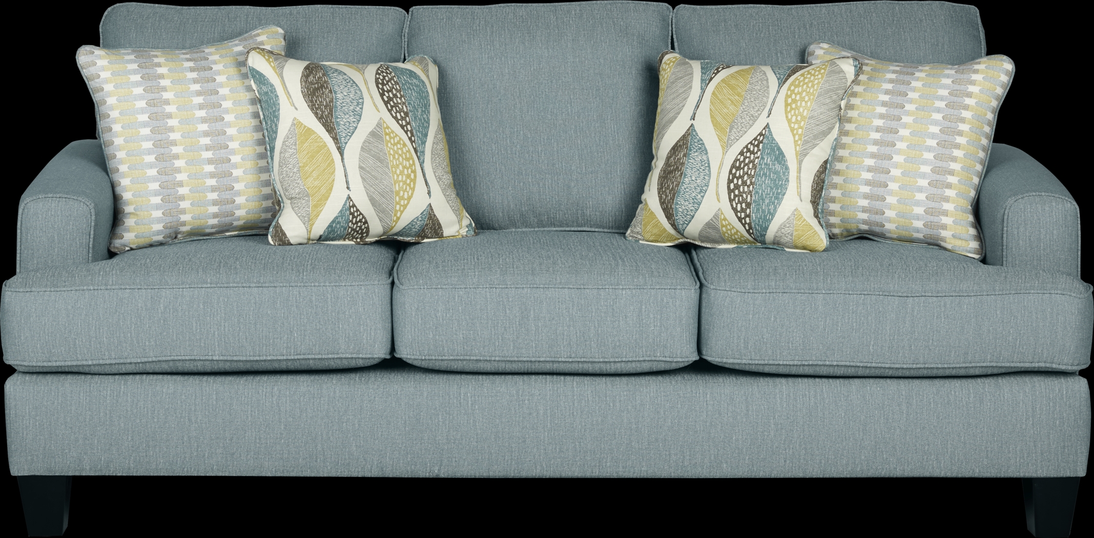 Cypress Gardens Blue Sofa - Thumbnail - Image 1