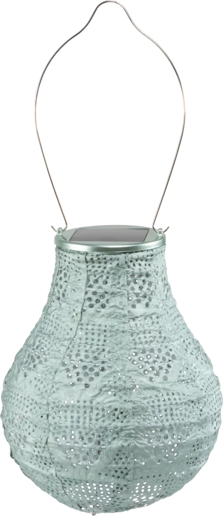 Cyra Creek Outdoor Sage Solar Lantern - Thumbnail - Image 16