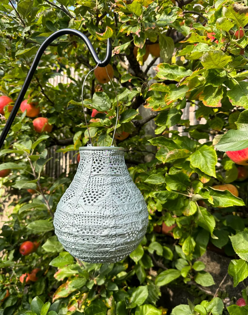 Cyra Creek Outdoor Sage Solar Lantern - Thumbnail - Image 10