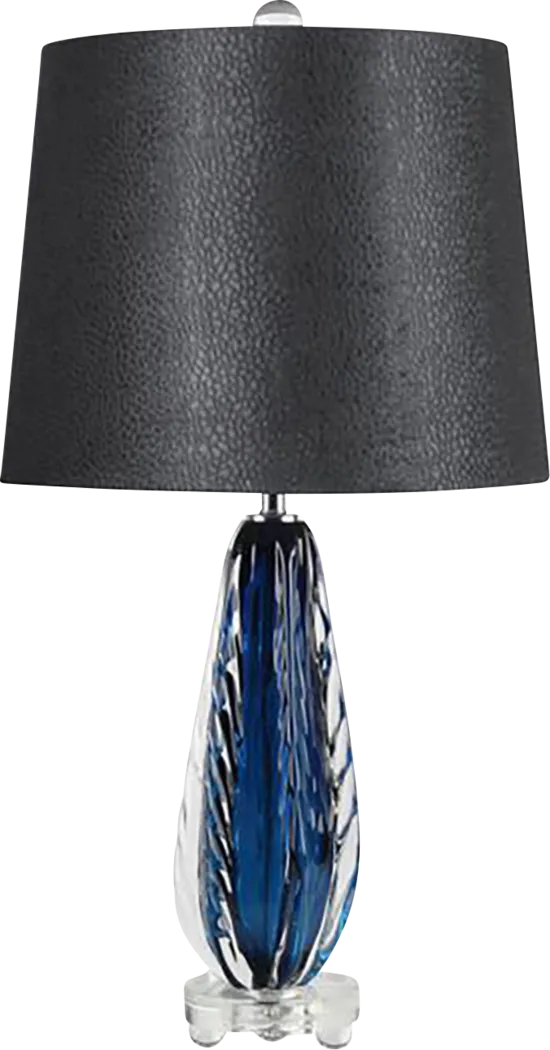 Dade Place Blue Lamp - Thumbnail - Image 1