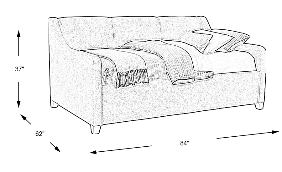 Dimension Image. Please refer to the Dimension Tab on this page for dimension details.