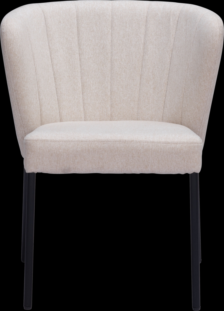 Daffodil Beige Side Chair, Set of 2 - Thumbnail - Image 5