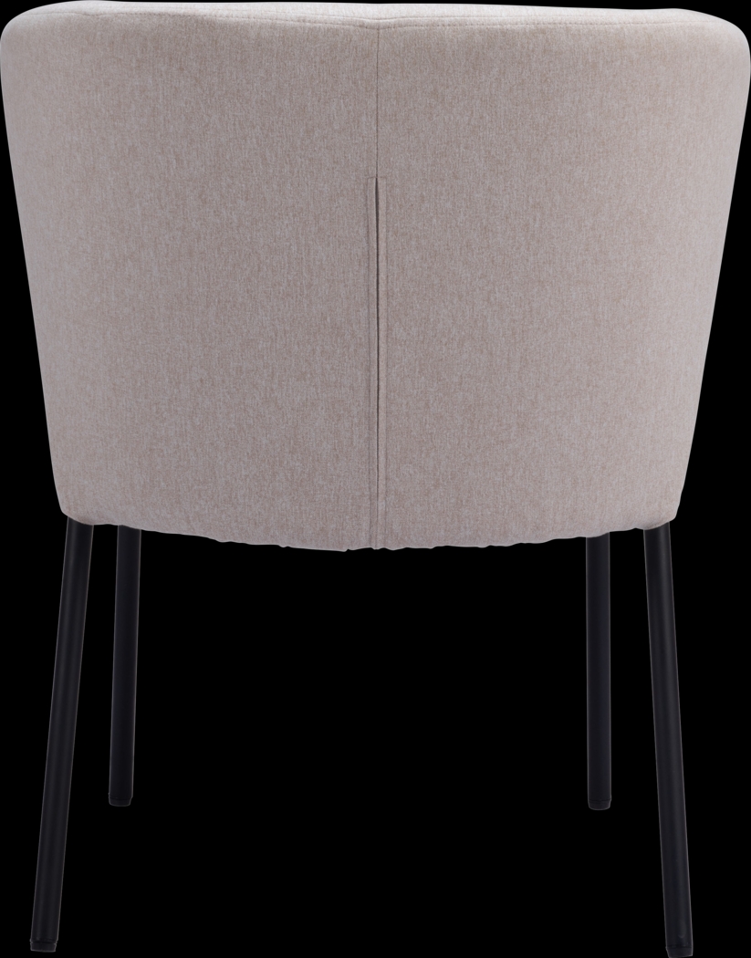 Daffodil Beige Side Chair, Set of 2 - Thumbnail - Image 6