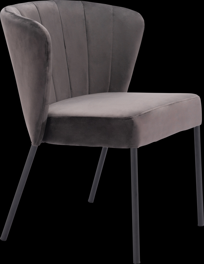 Daffodil Gray Side Chair, Set of 2 - Thumbnail - Image 4