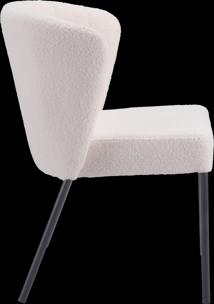 Daffodil White Side Chair, Set of 2 - Thumbnail - Image 8
