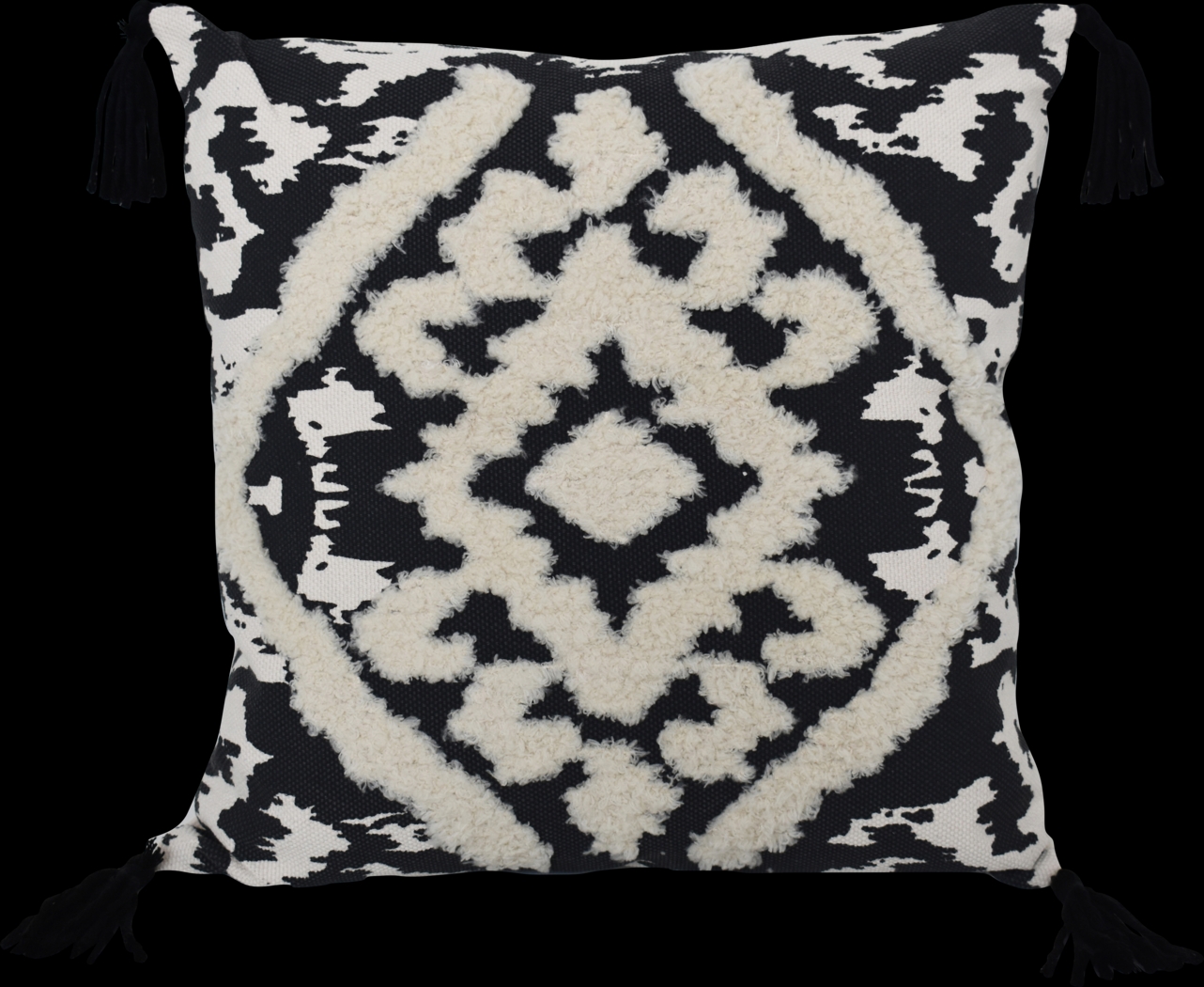Dagenhart Black Throw Pillow - Thumbnail - Image 1