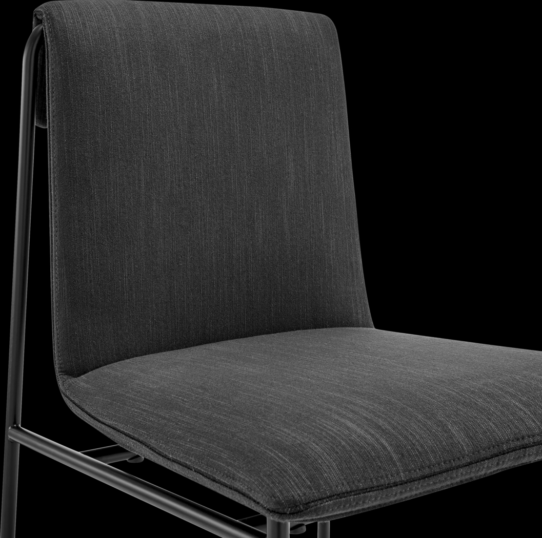 Dagnall Black Dining Chair, Set of 2 - Thumbnail - Image 7