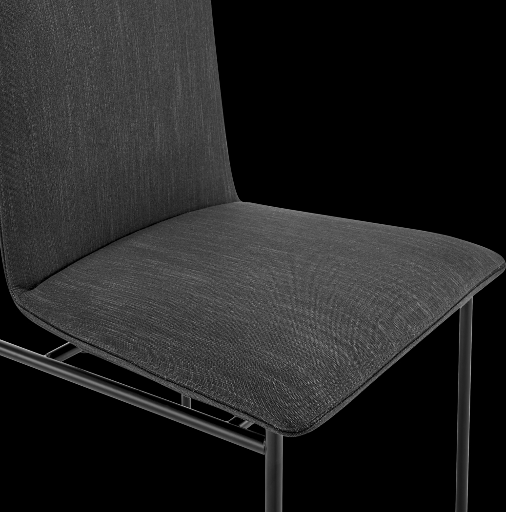 Dagnall Black Dining Chair, Set of 2 - Thumbnail - Image 8