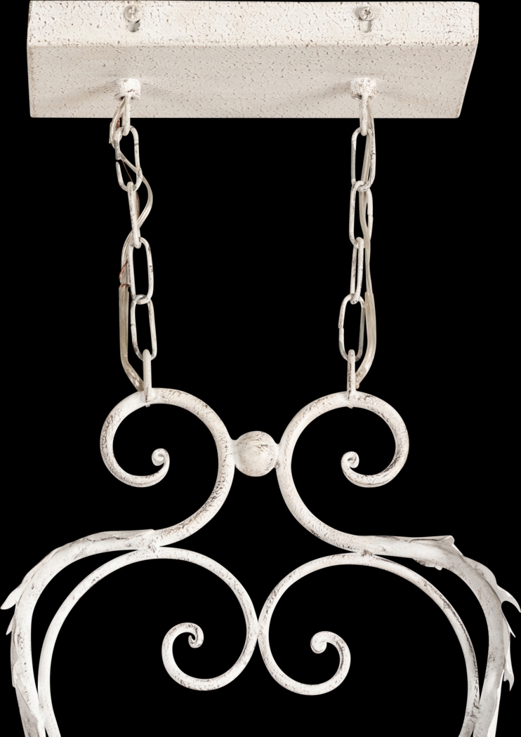 Dahlilia White Chandelier - Thumbnail - Image 2