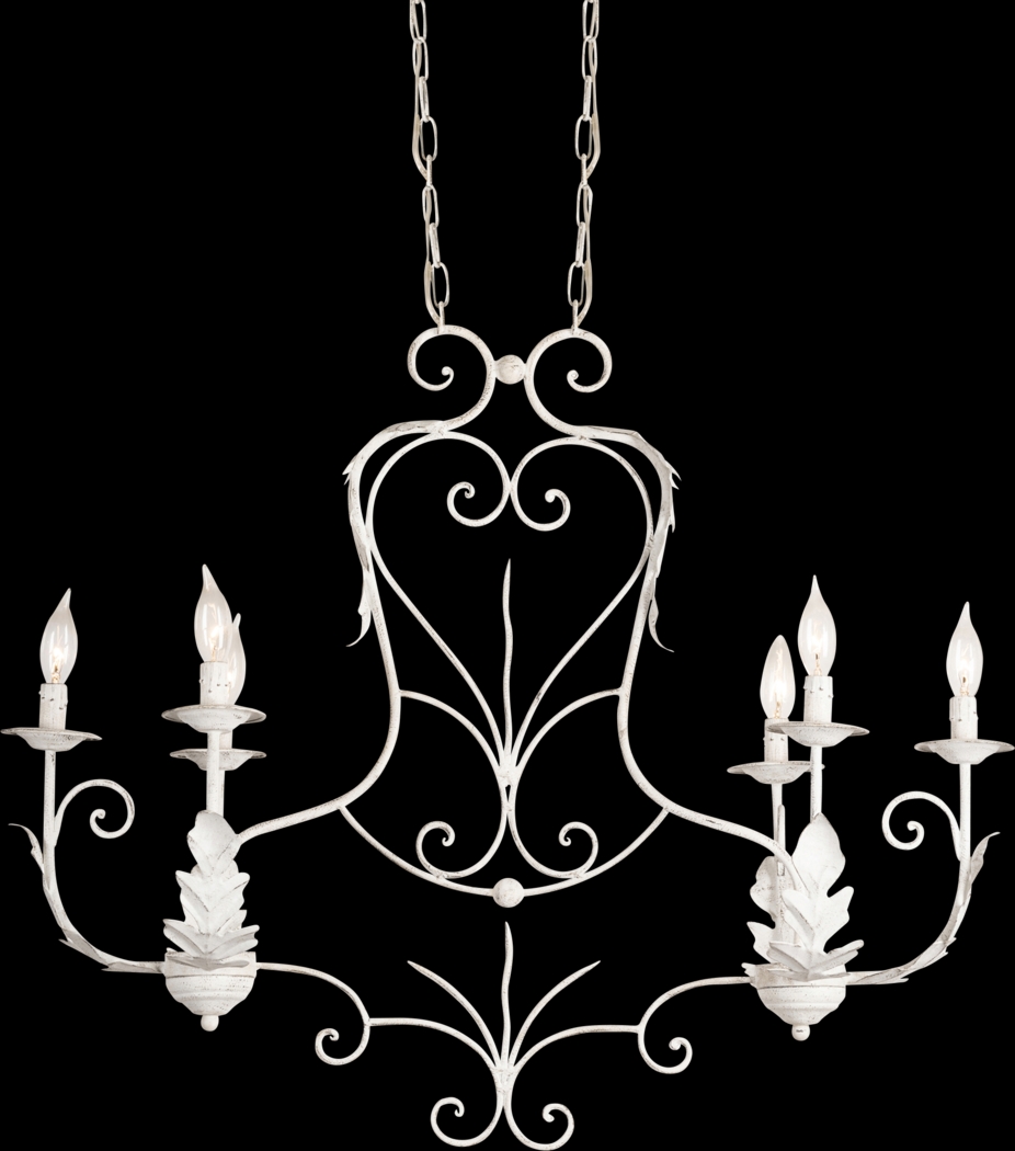 Dahlilia White Chandelier - Thumbnail - Image 1