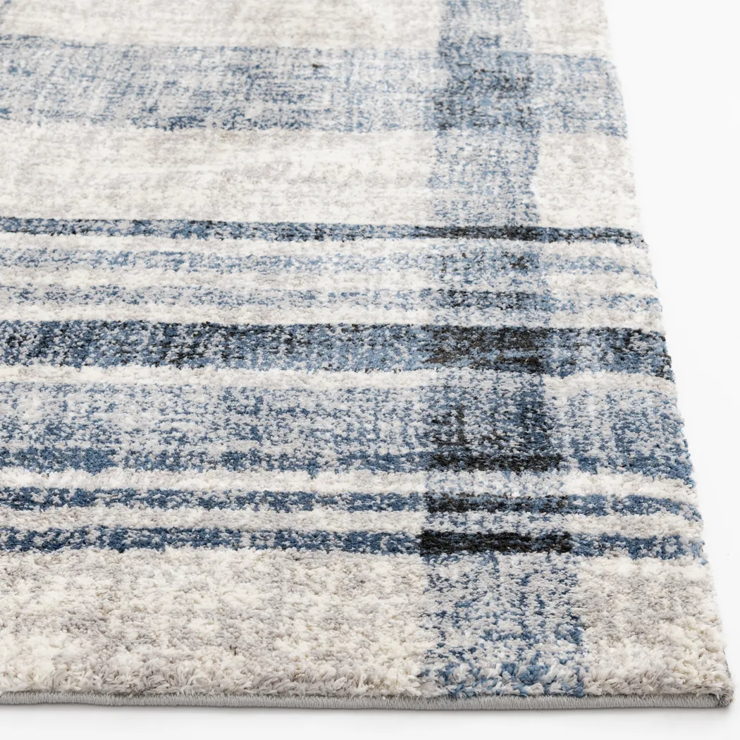 Dahn Blue 7'10 x 9'10 Rug - Thumbnail - Image 2