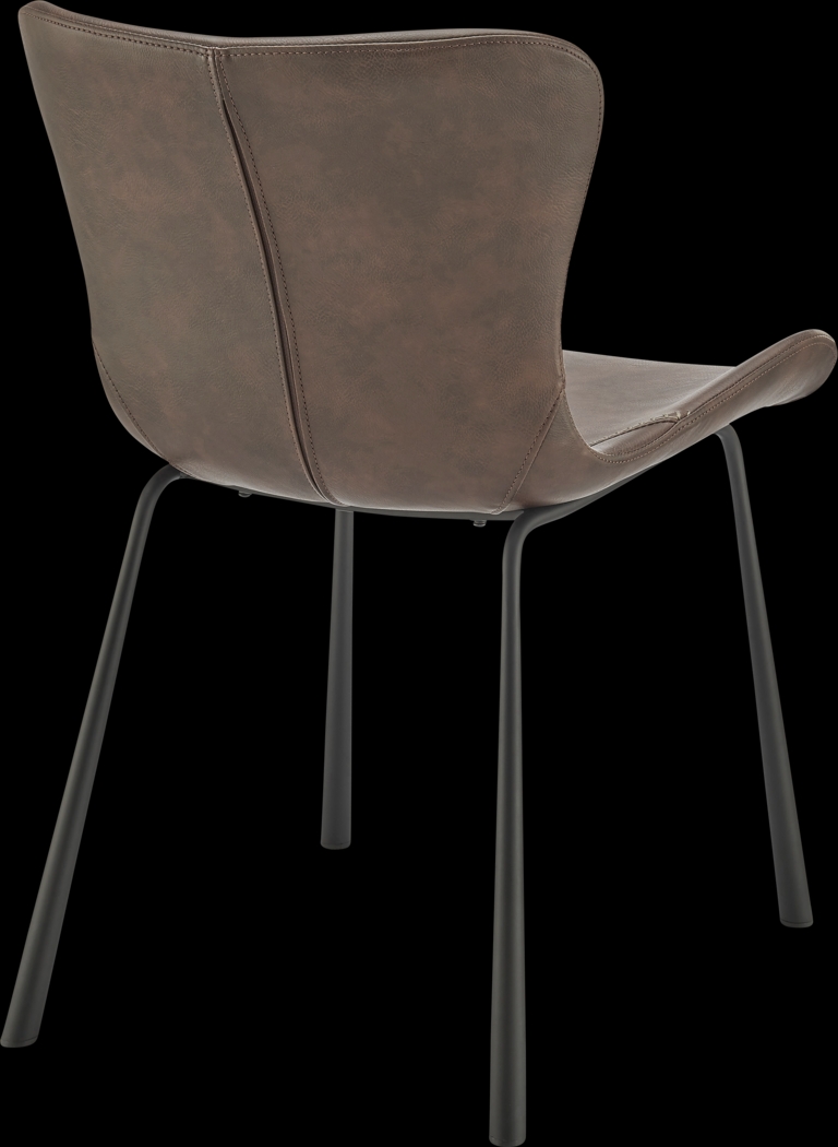 Daigle Brown Dining Chair, Set of 2 - Thumbnail - Image 5