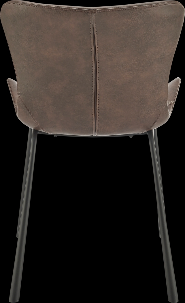 Daigle Brown Dining Chair, Set of 2 - Thumbnail - Image 6