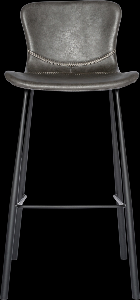 Daigle Dark Gray Barstool, Set of 2 - Thumbnail - Image 6