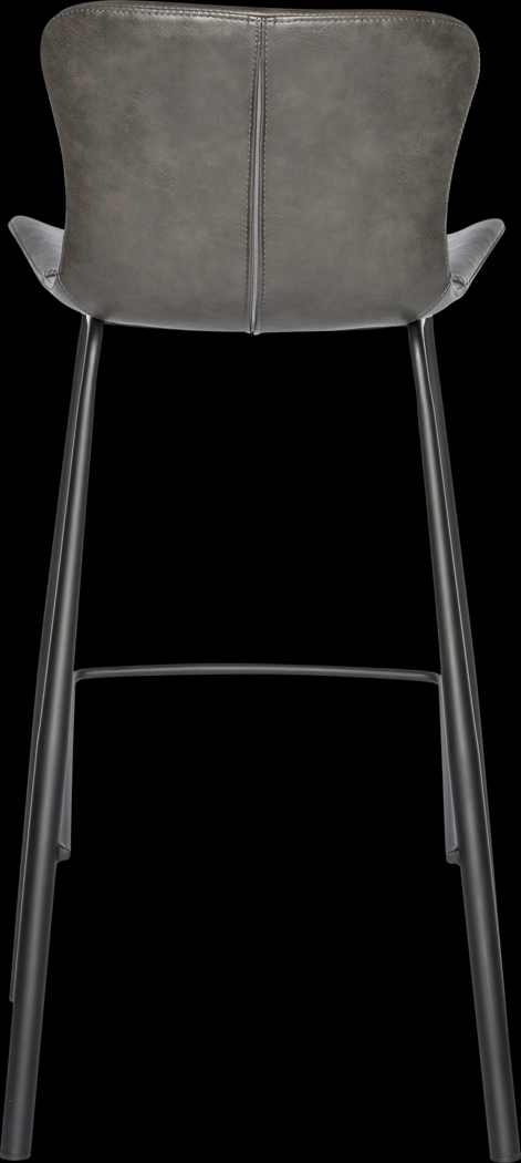 Daigle Dark Gray Barstool, Set of 2 - Thumbnail - Image 10