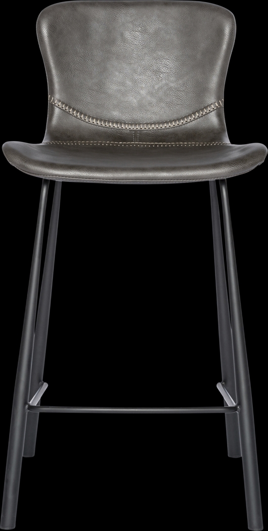 Daigle Dark Gray Counter Stool, Set of 2 - Thumbnail - Image 4