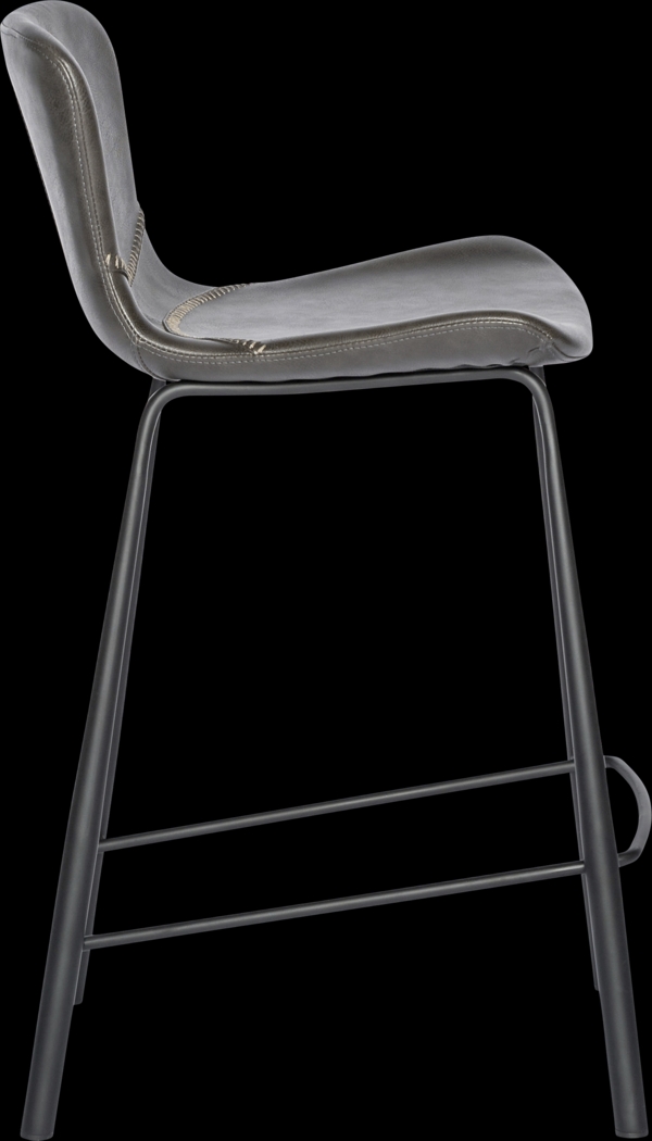 Daigle Dark Gray Counter Stool, Set of 2 - Thumbnail - Image 6