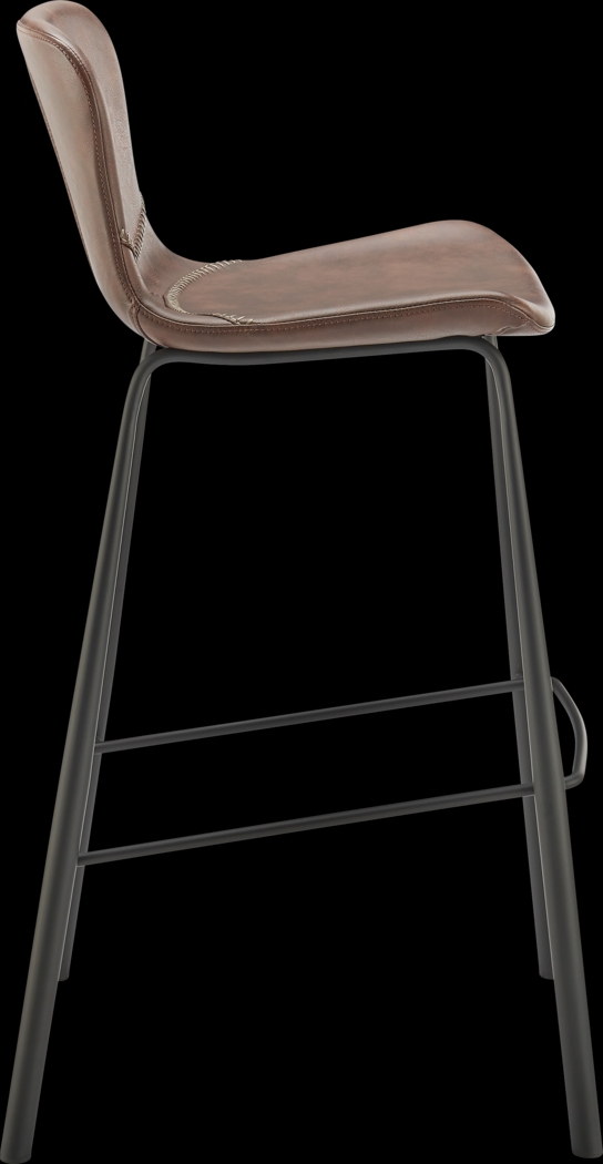 Daigle II Brown Barstool, Set of 2 - Thumbnail - Image 6