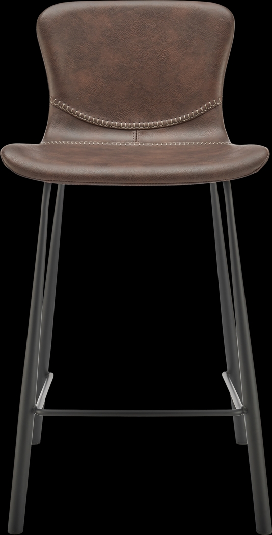 Daigle II Brown Counter Stool, Set of 2 - Thumbnail - Image 2