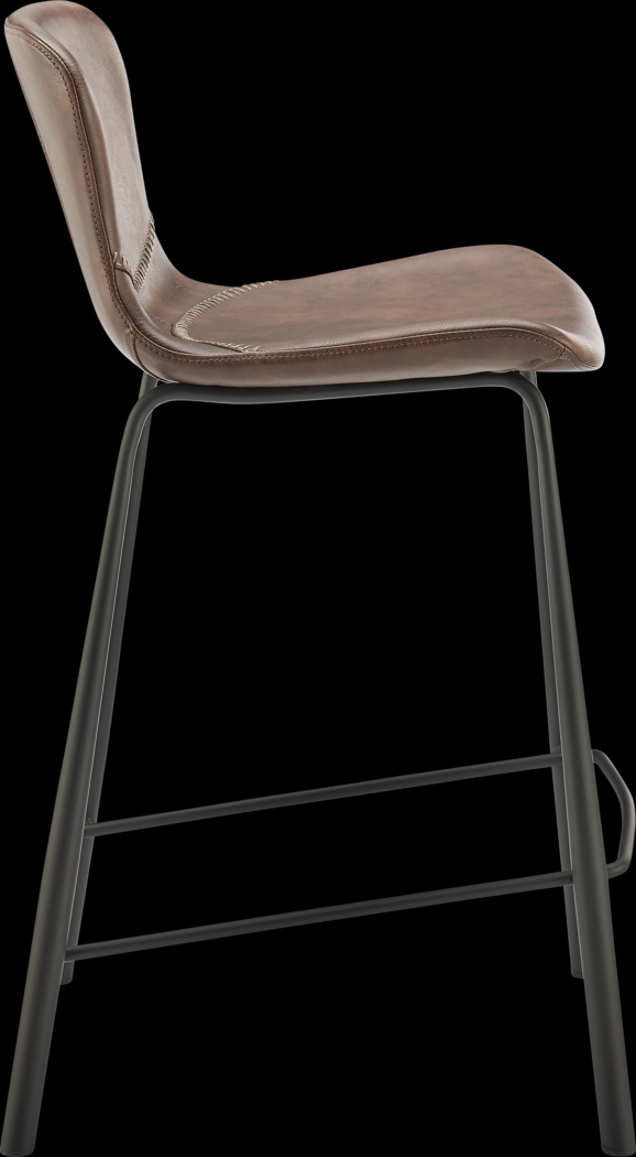 Daigle II Brown Counter Stool, Set of 2 - Thumbnail - Image 3