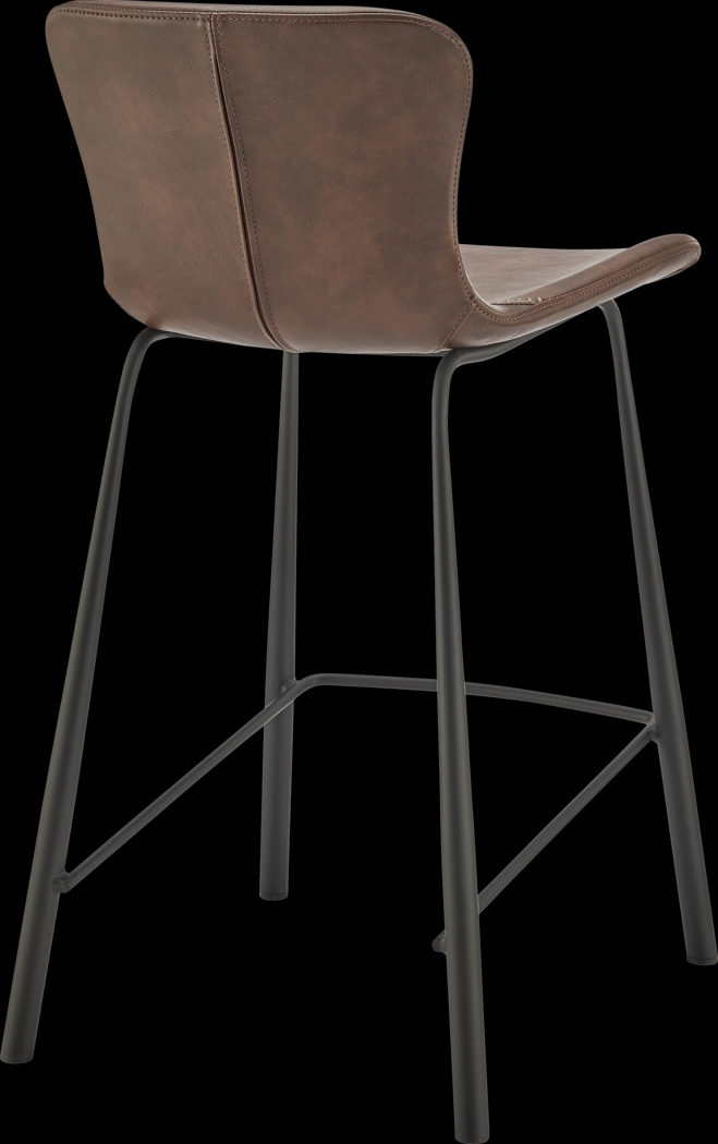 Daigle II Brown Counter Stool, Set of 2 - Thumbnail - Image 5