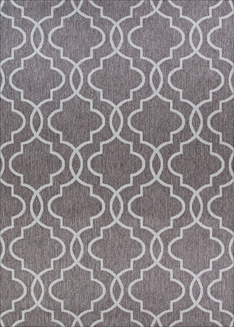 Dailon Blue 5'3 x 7'6 Indoor/Outdoor Rug - Thumbnail - Image 2