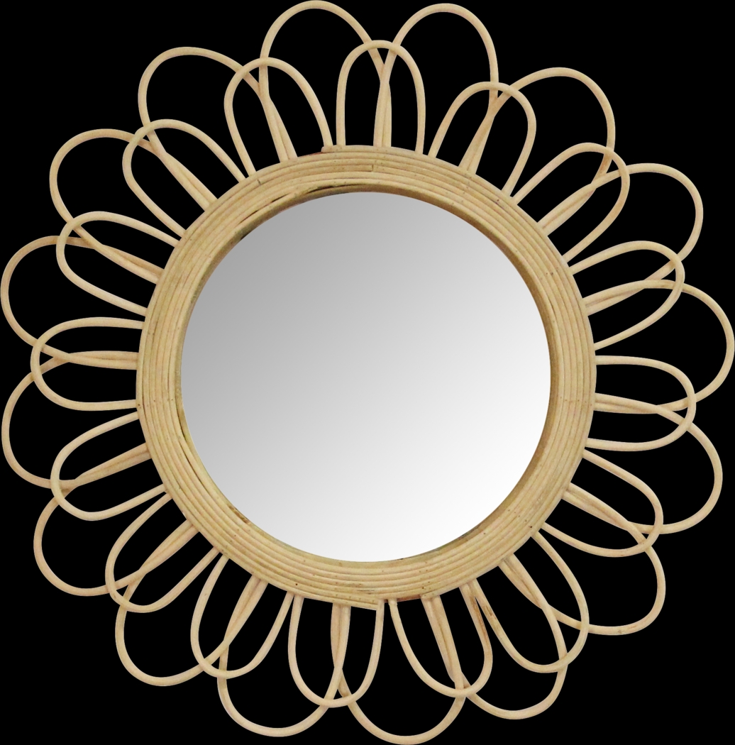 Daisha Natural Mirror - Thumbnail - Image 1