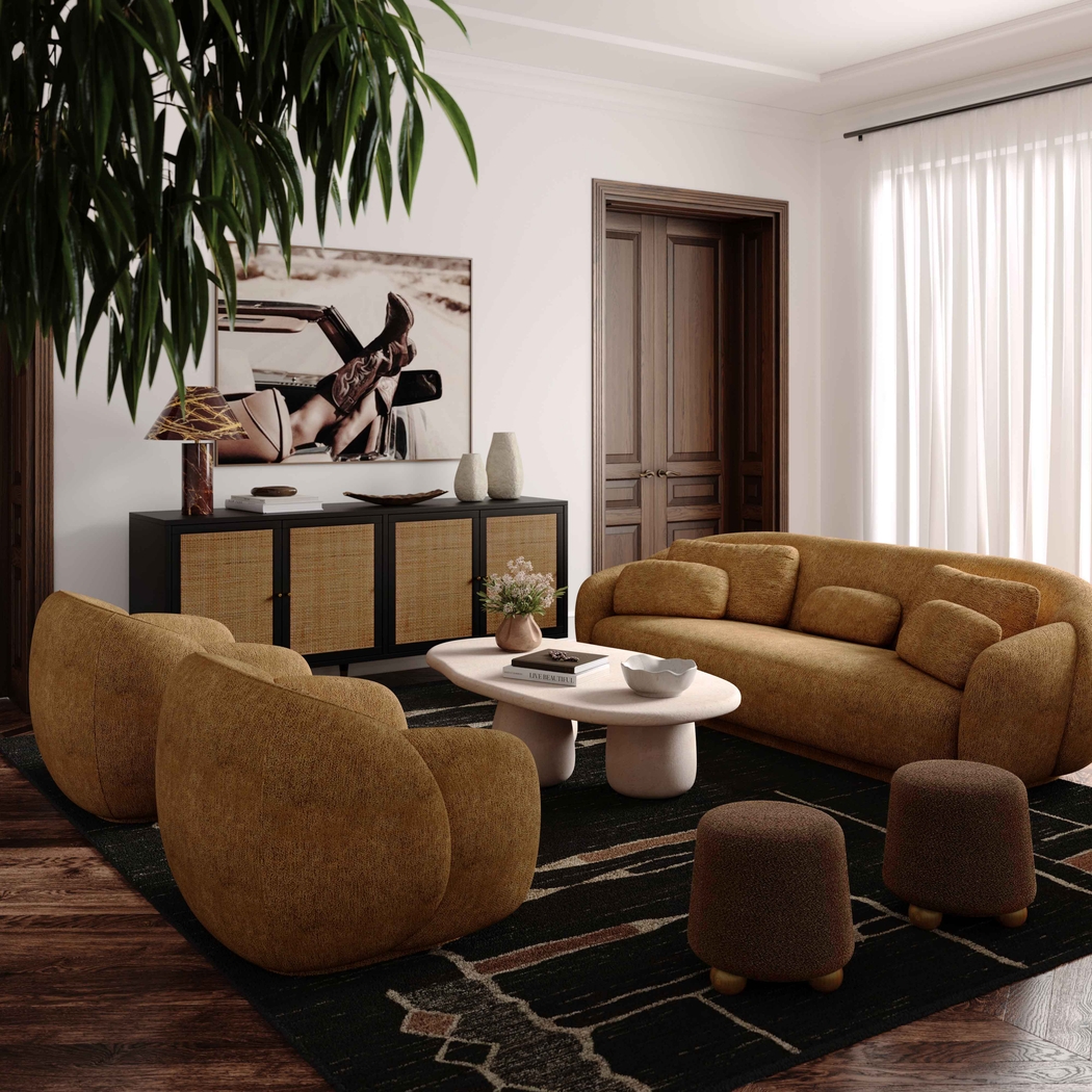Daisylea Brown Sofa - Thumbnail - Image 2