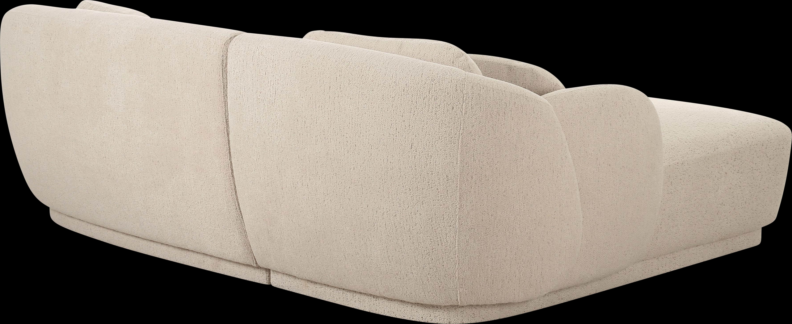 Daisylea Cream 2 Pc Left Arm Chaise Sectional - Thumbnail - Image 5