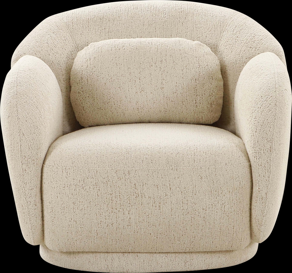 Daisylea Cream Accent Chair - Thumbnail - Image 3