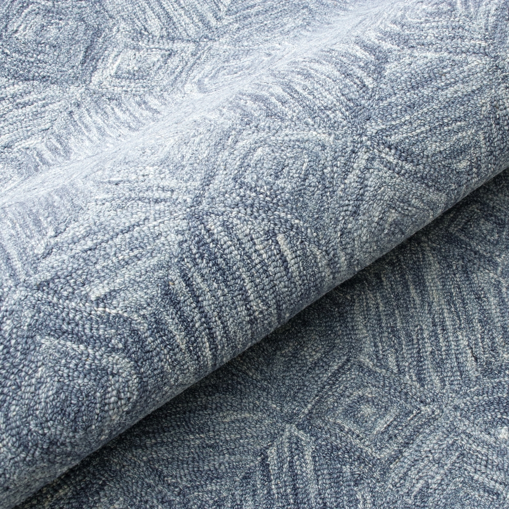 Daju Blue 7'9 x 9'9 Rug - Thumbnail - Image 4