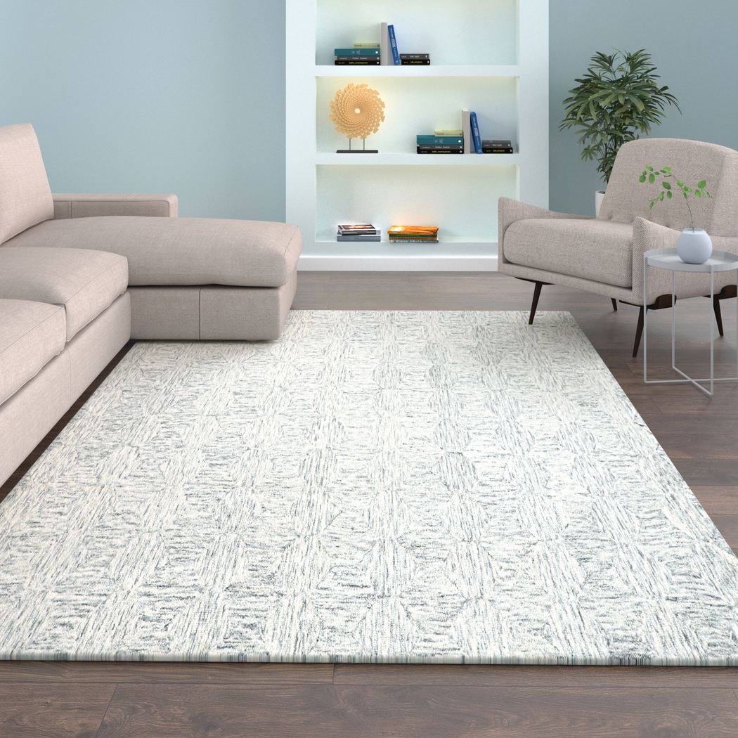 Daju Gray 5' x 7'9 Rug - Thumbnail - Image 2