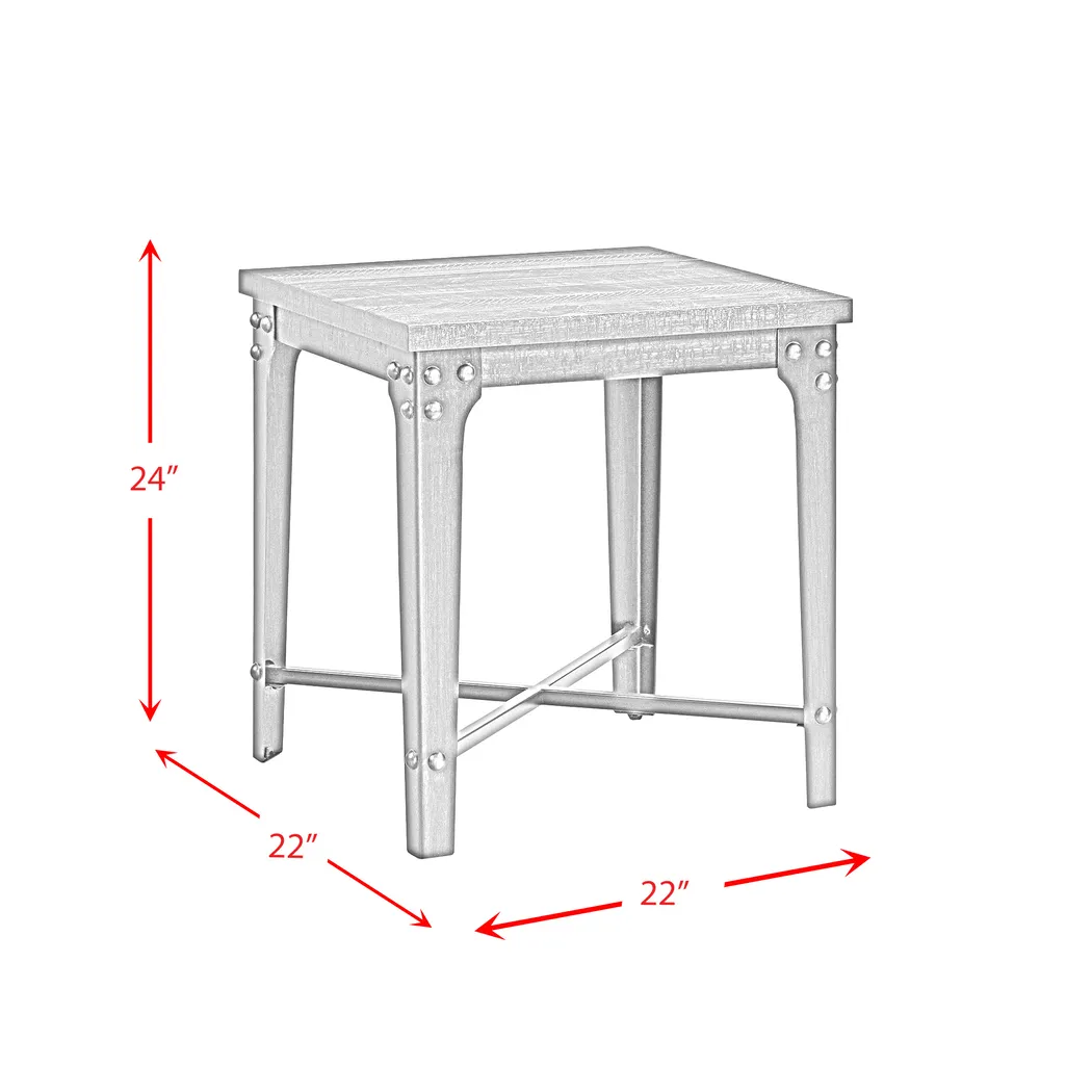 Dakarai Walnut End Table - Thumbnail - Image 3