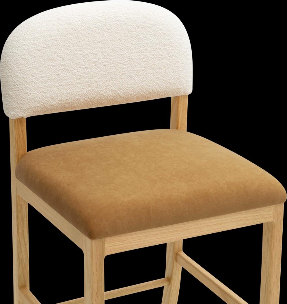 Dakotay Cognac Counter Height Stool - Thumbnail - Image 5