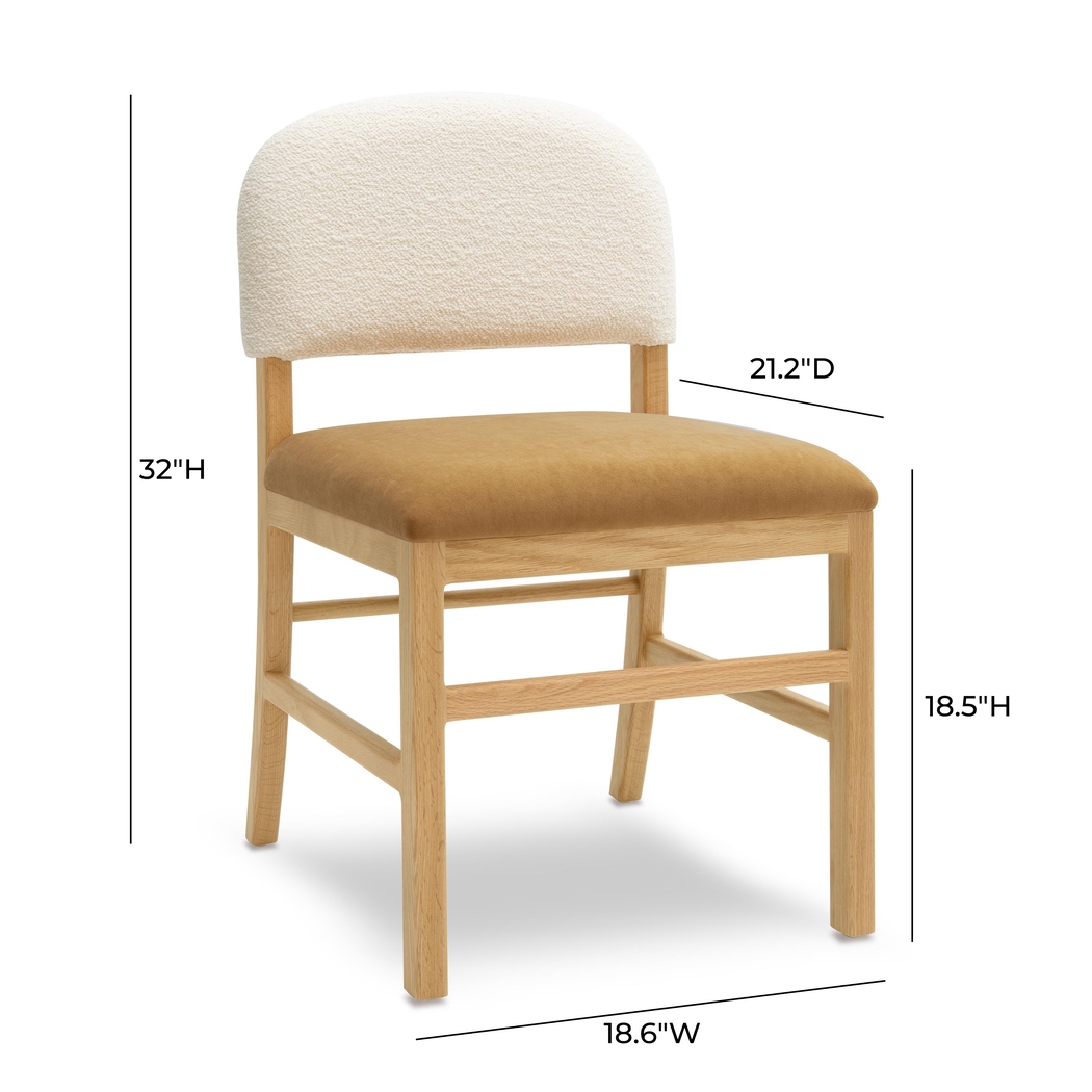 Dakotay Cognac Dining Chair - Thumbnail - Image 6