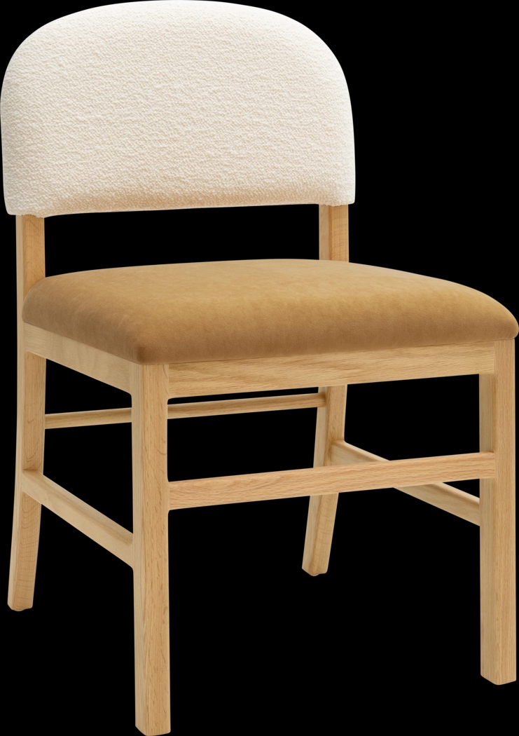 Dakotay Cognac Dining Chair - Thumbnail - Image 1