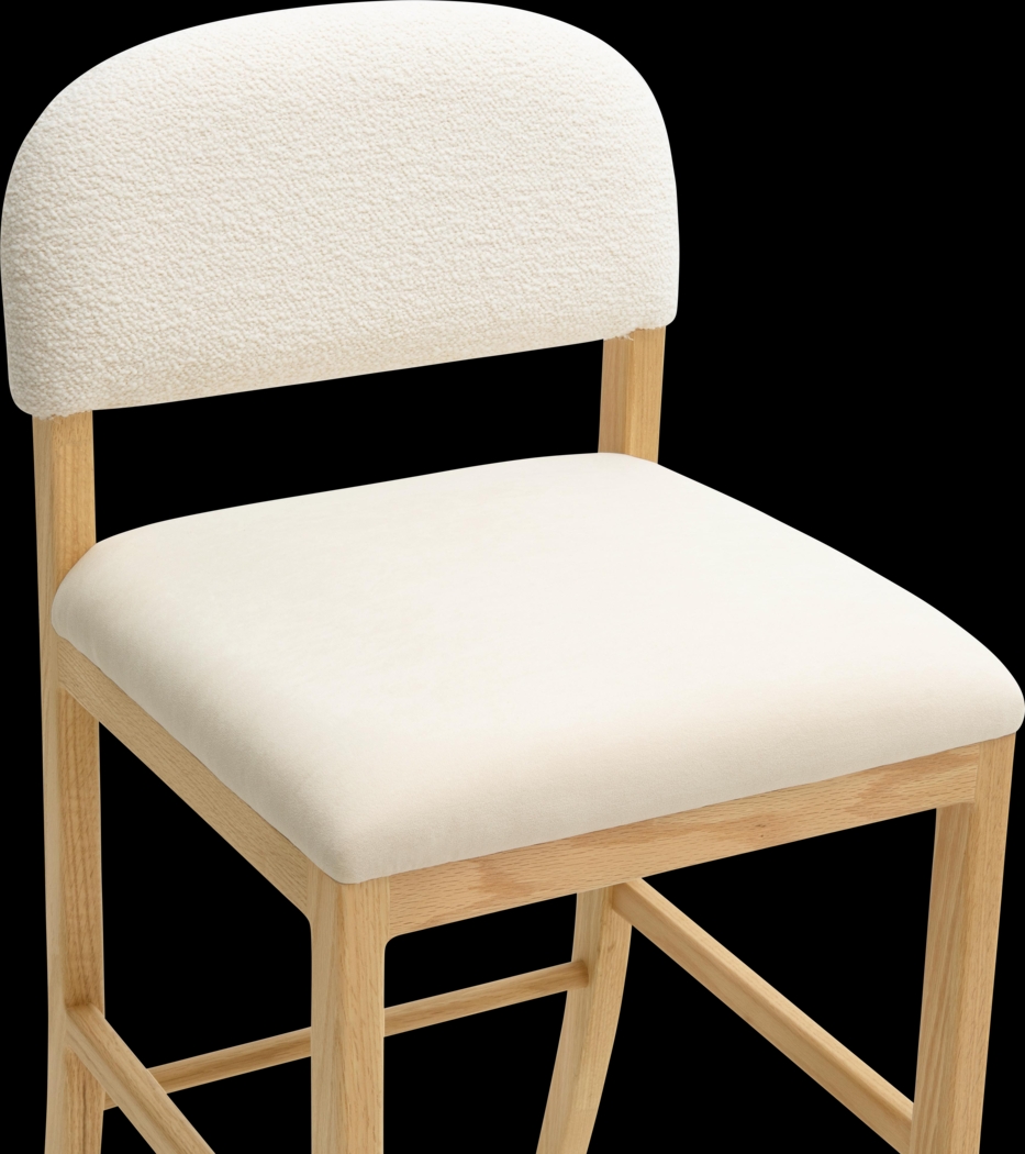 Dakotay Cream Counter Height Stool - Thumbnail - Image 5