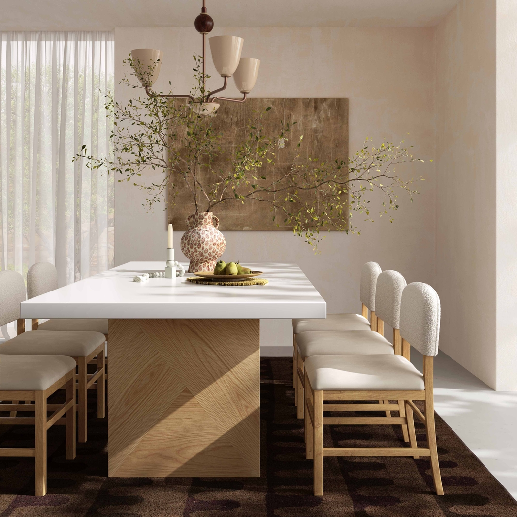 Dakotay Cream Dining Chair - Thumbnail - Image 2