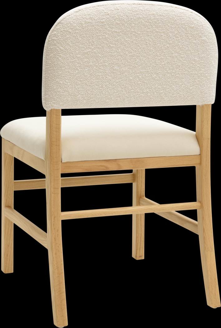 Dakotay Cream Dining Chair - Thumbnail - Image 4