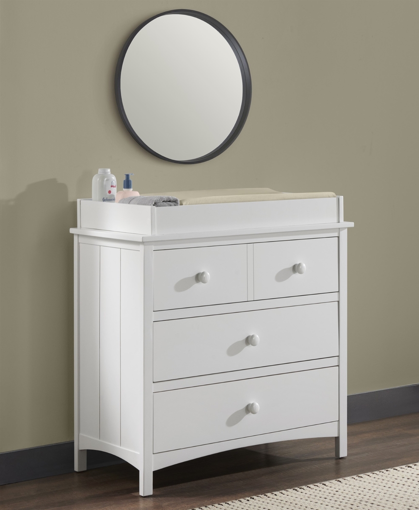 Dakson White Dresser - Thumbnail - Image 5