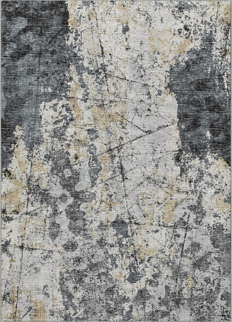 Dalamon Black 8' x 10' Rug - Thumbnail - Image 1