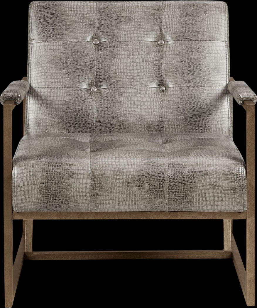 Dalark Gray Accent Chair - Thumbnail - Image 4