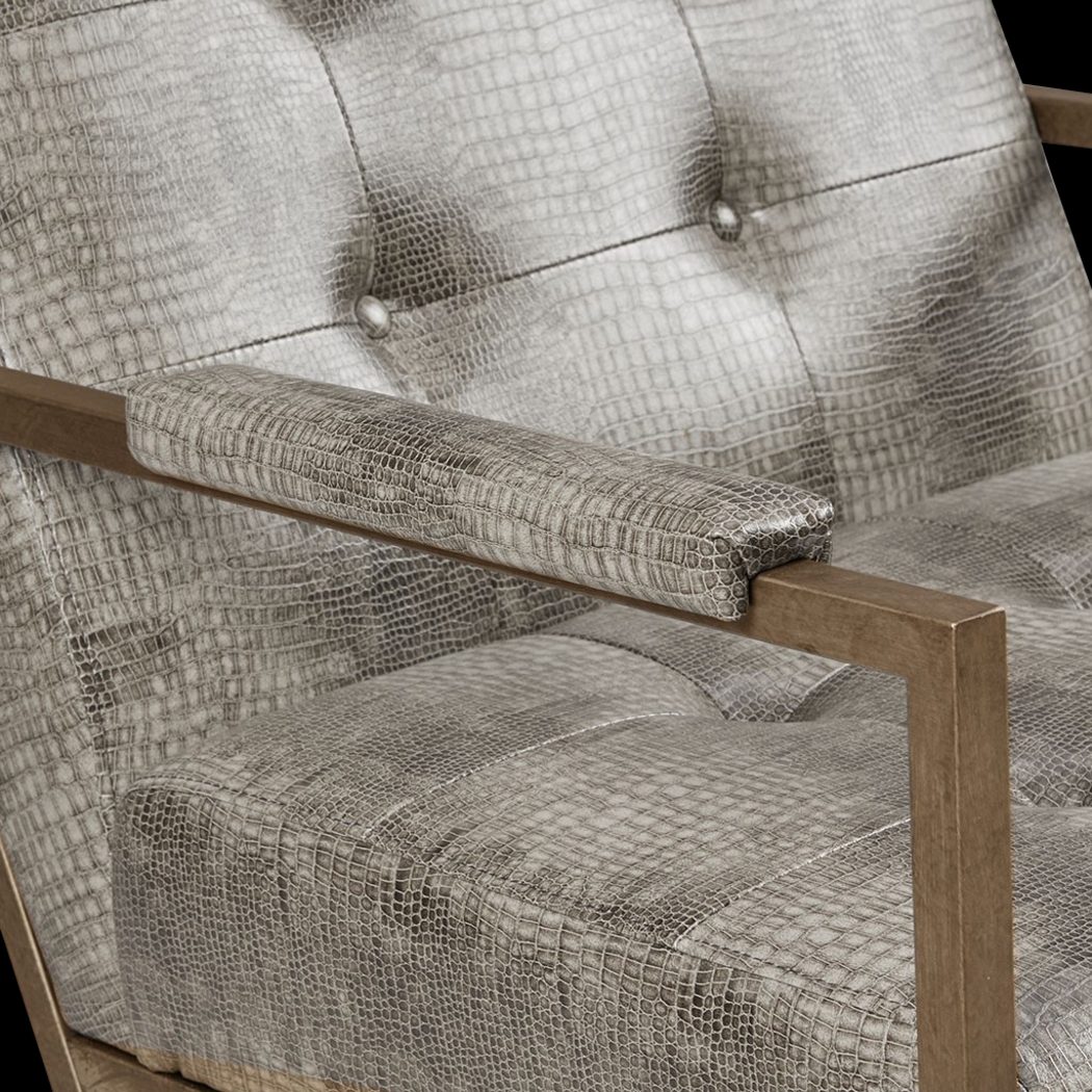 Dalark Gray Accent Chair - Thumbnail - Image 6