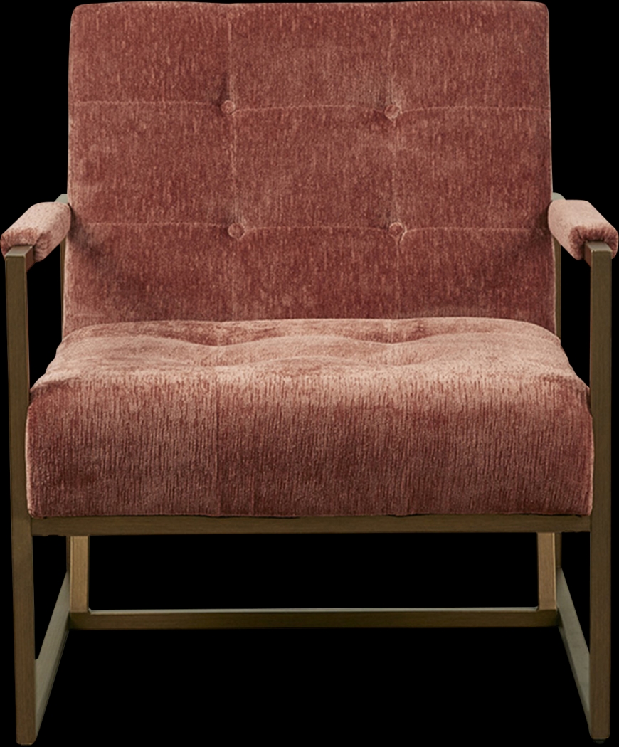 Dalark Red Accent Chair - Thumbnail - Image 2