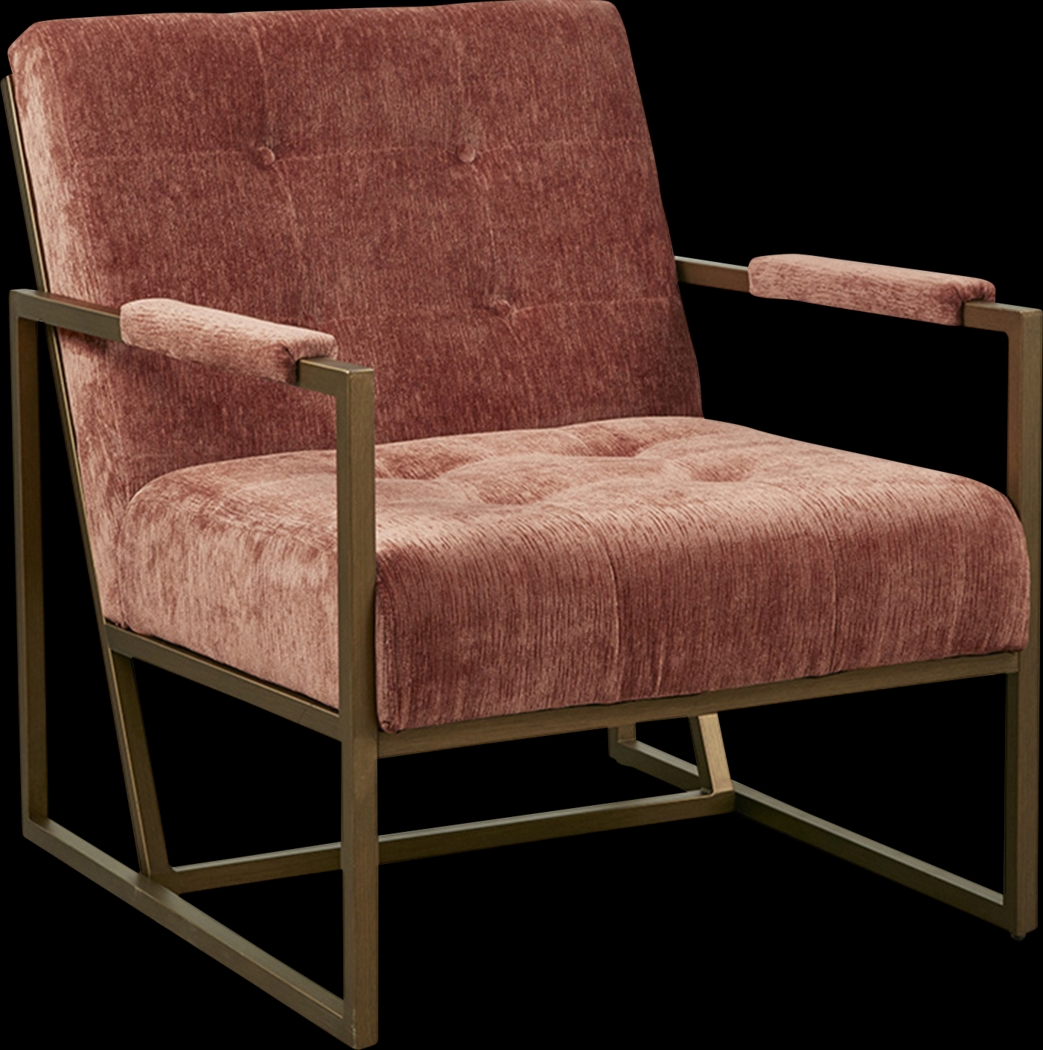 Dalark Red Accent Chair - Thumbnail - Image 1
