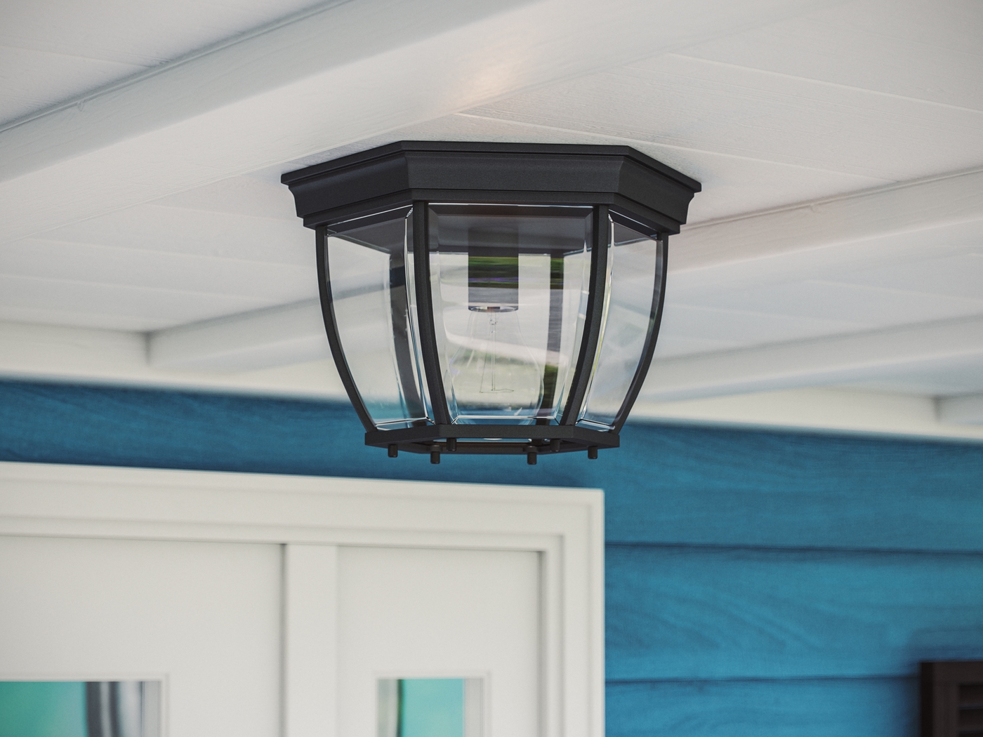 Dalea Black Outdoor Chandelier - Thumbnail - Image 6