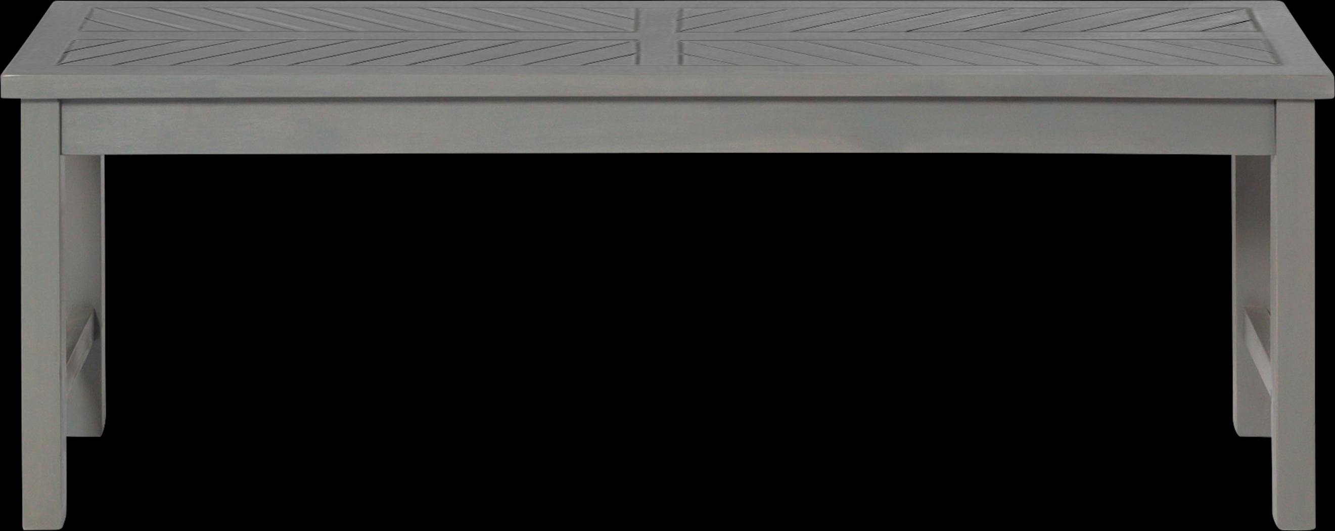 Dalea Gray Outdoor Accent Bench - Thumbnail - Image 2